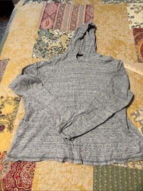 Cozy Light Gray Hooded Pullover-Unisex